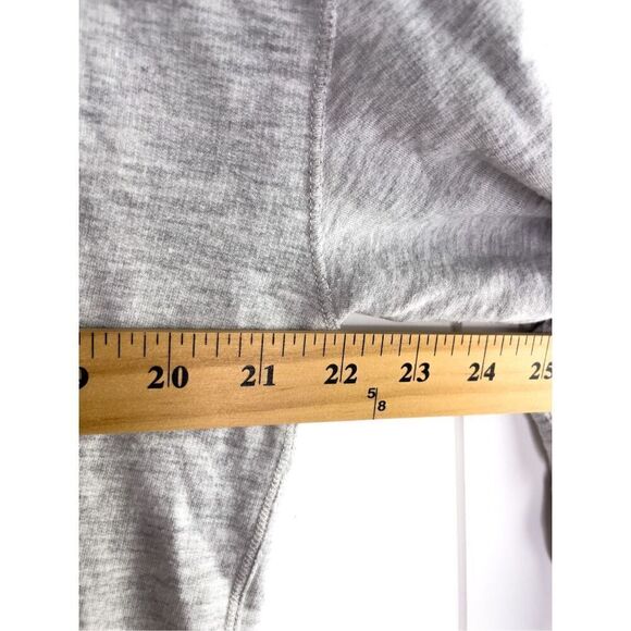 RAG & BONE Flora V‎ Neck Pullover Jersey Long Sleeve Heather Gray - Picture 4 of 8